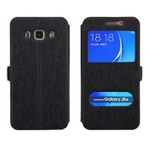 

Luxury Flip Case for Samsung J5 2016 Dual Window View Flip Cover PU Leather Back Cover For Samsung J510 (2016) Cases