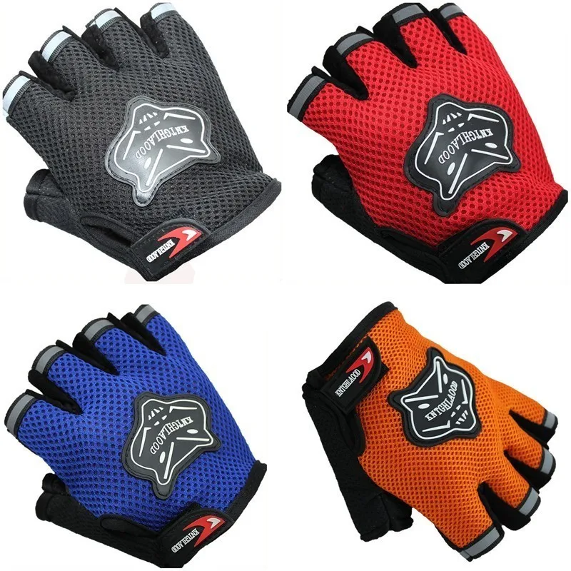Cycling Gloves Half Finger For Men Women Summer Sports Shockproof Breathable Bike Anti-slip MTB Bicycle | Спорт и развлечения