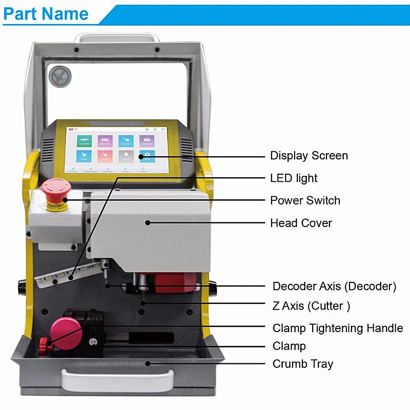 Key Cutting Machine 描述(7)
