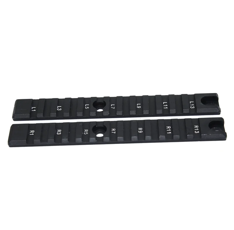 2 قطعة/المجموعة G36 CNC تشكيله 20 مللي متر Picatinny السكك الحديدية مجموعة طويلة نوع ل G36 G36C السكك الحديدية نظام شحن مجاني