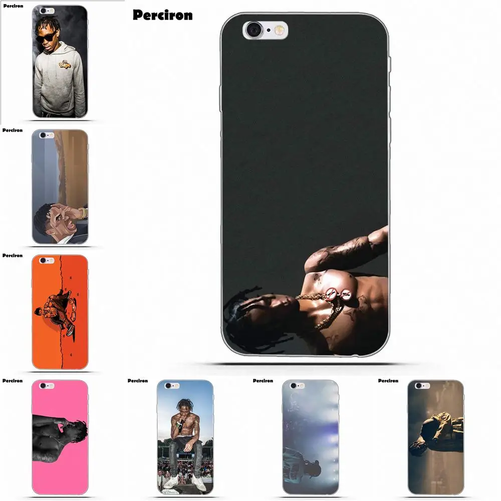 

For Huawei P7 P8 P9 P10 P20 P30 Lite Mini Plus Pro 2017 2018 2019 TPU Pattern Case Cover Travis Scott Rodeo