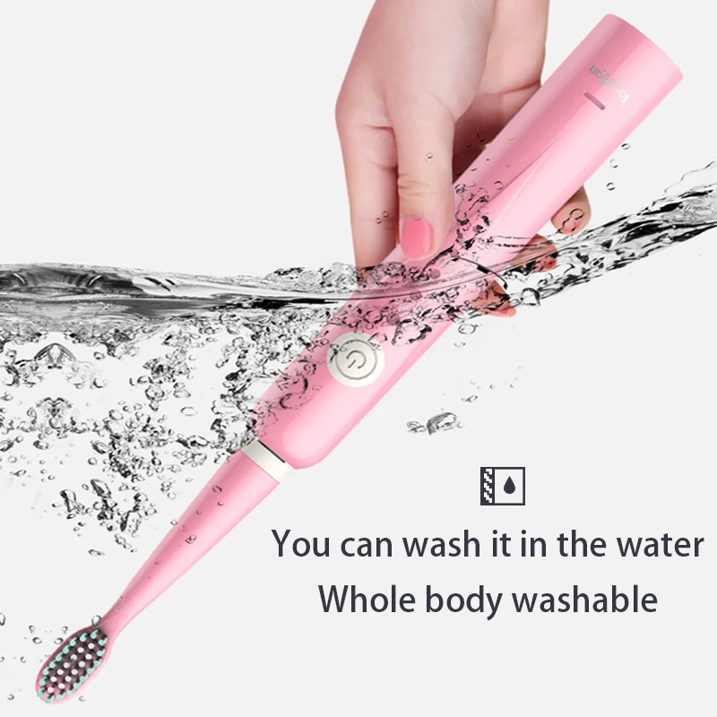 Electric Toothbrush For Children Kids Adults 5 Modes Ultrasonic Toothbrush Travel Rechargeable Sonic Tooth Brush 4 Heads LT-Z08A Electric Toothbrush For Children Kids Adults 5 Modes Ultrasonic Toothbrush Travel Rechargeable Sonic Tooth Brush 4 Heads LT-Z08A