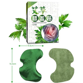

MQ 12pcs/Box Wormwood Extract Knee Joint Ache Pain Relieving Paster Knee Rheumatoid Arthritis Body Patch Knee Joint Protection