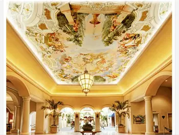 

3d custom mural non-woven wallpaper The garden of Eden royal sitting room the bedroom the lobby ceiling smallpox ceiling murals