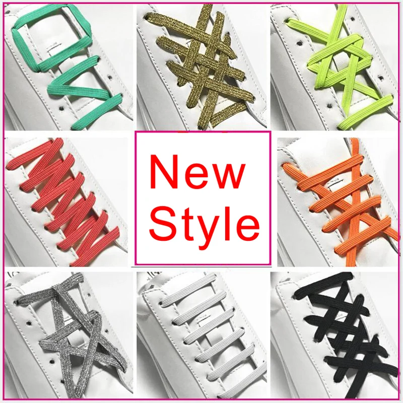 JUP 8 Pairs Lazy Not Tie Shoelaces Metal Fashion Simple Without Laces Fluorescent Green without Closure on Flat Soles Lacing JUP 8 Pairs Lazy Not Tie Shoelaces Metal Fashion Simple Without Laces Fluorescent Green without Closure on Flat Soles Lacing