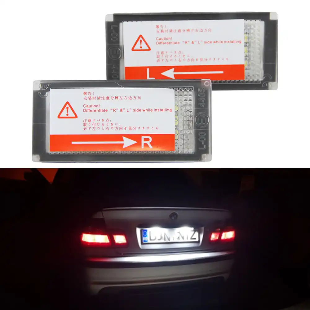 bmw e46 led number plate lights