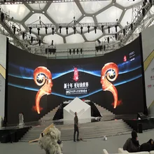 Низкое энергопотребление Крытый светодиодный экран 320*160 мм 64*32 пикселей 1/16 сканирование полноцветный p5 светодиодный экран