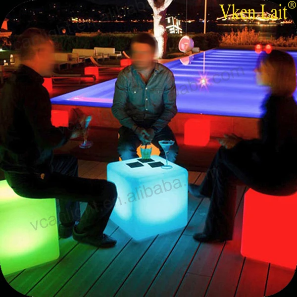 40*40cm LED Cube Chair Mood Garden Cube Sofa Luminous Colors LED Chair LED furniture цена 40*40cm LED Cube Chair Mood Garden Cube Sofa Luminous Colors LED Chair LED furniture цены онлайн