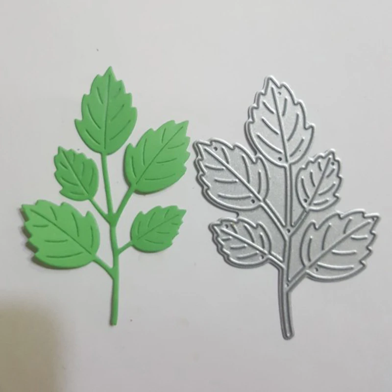 

Gowing Tree Leaf Stitched Metal Cutting Dies Stencils Background Craft Scrapbooking Album DIY Paper Card Craft Die Cut