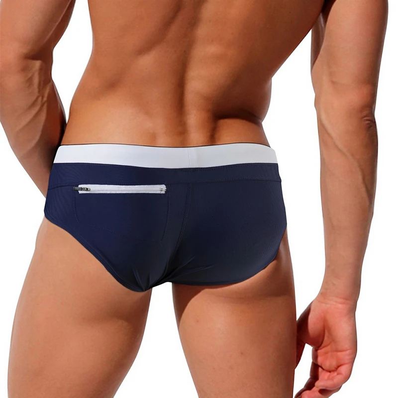 

Mens Swim Briefs Swimwear Swimming Trunks Sexy Male Swimsuit Traje de bano Men's Beachwear Bathing Suit Bottoms Sunga Bikini