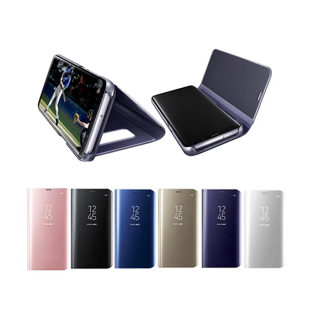 

NEW Simply Protective Storage Luxury Smart Window Sleep Wake UP Flip Leather Stand Holder Case Cover for Samsung Galaxy Note 8