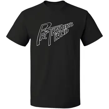 

Pat Travers Band Logo T-shirt Free Shipping 100% Cotton S-3XL Men and Woman T Shirt Free Shipping Retro Top Tee