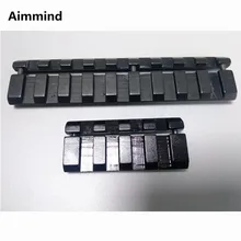 Алюминиевый 4 слота и 9 слотов Picatinny/Weaver Low Pro Snap-in адаптер Охотничьи аксессуары рельсы 11 мм до 20 мм аксессуары для охоты