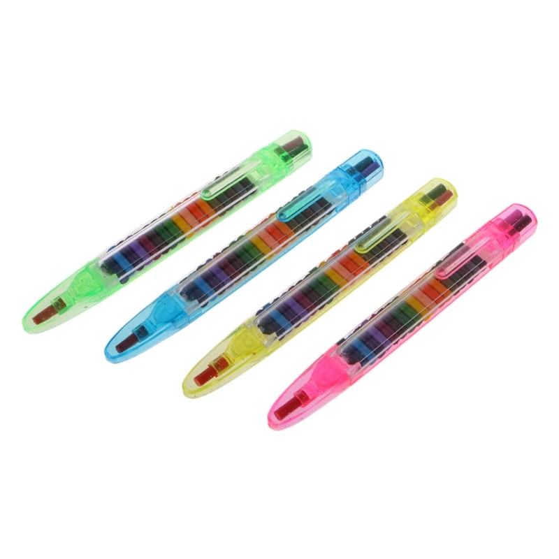 

20 Colors Replaced Crayon Multi-color Kids Painting Pen Student Drawing Tools