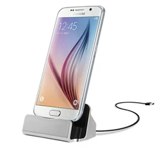 Android Micro USB Desktop Docking Station Charger for Samsung S5 mini S4 S6 S7 edge A5 J3 J1 Huawei P8 Lite LG G3 G4 Adapter
