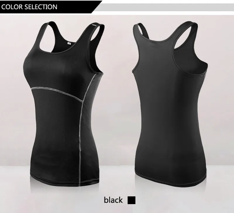 2021 Yoga Tops Vest Women Sports Top Tank Duick Dry Fitness Woman Sport Shirt Gym Yoga Tops Female t Shirt Black Yoga Shirt