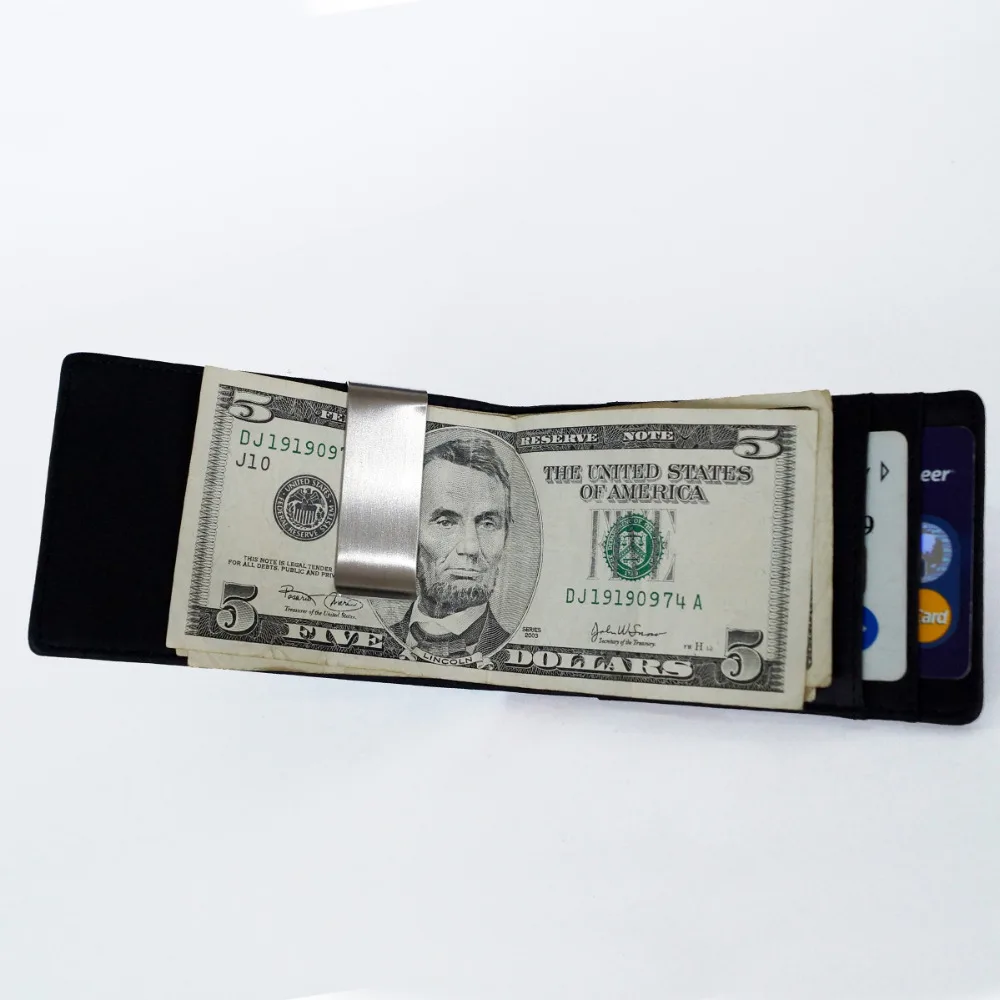 Mt European And American Genuine Leather L Short Magic Money Clips Mt European And American Genuine Leather L Short Magic Money Clips For Man Italian Business Card Billfold Clip In From Luggage Bags On