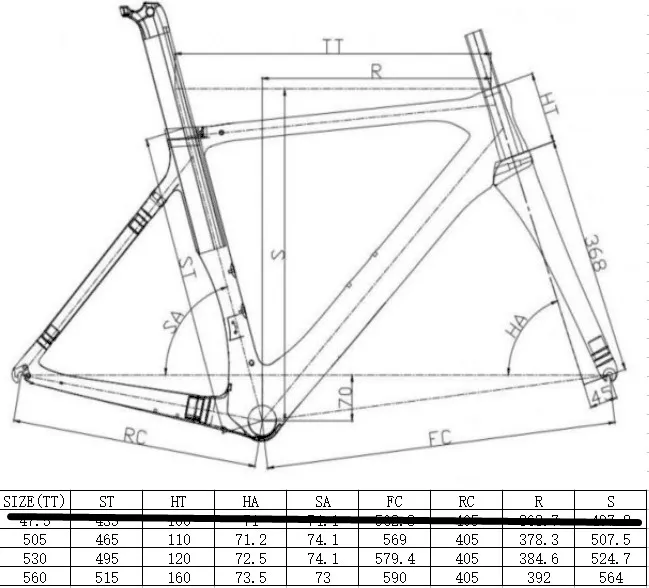 Perfect 2019 EARRELL new chinese 700c BB86 carbon road frame UD matte glossy T1000 bicycle frame  aero road frame 0