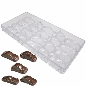 

Car Shaped Polycarbonate Chocolate Mold Hard Poly-carbonate Candy Mold