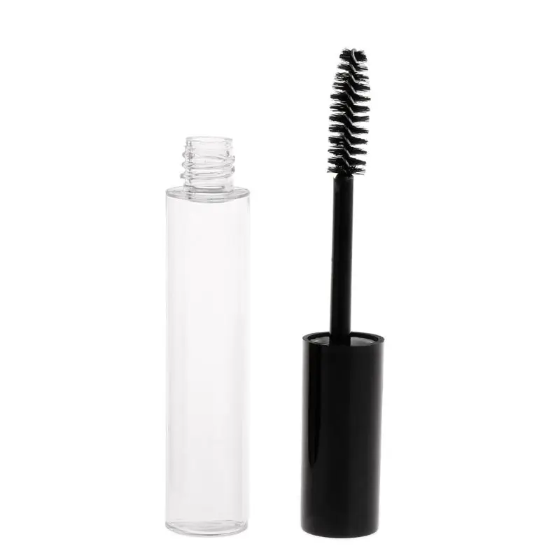 

1PC 10ML Empty Mascara Tube Eyelash Cream Vial/Liquid Bottle/Container Black Cap