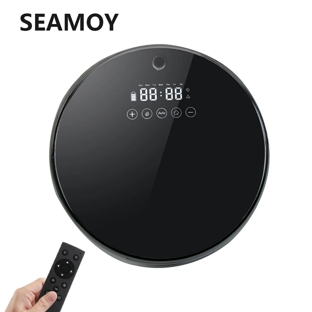  Robot Vacuum Cleaner Robotic Vacuum Cleaner Cordless Auto Remote Control Self Charging for Home App