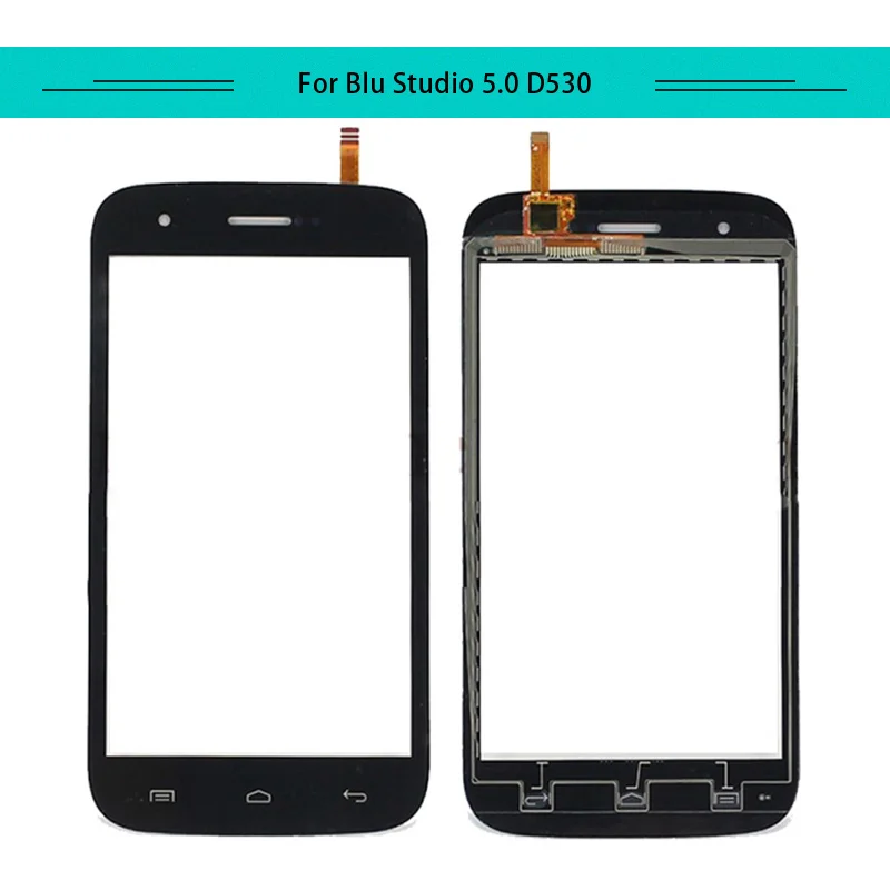 20 шт./лот для BLU Studio 5,0 D530 сенсорный экран стекло дигитайзер Сенсорная панель Замена