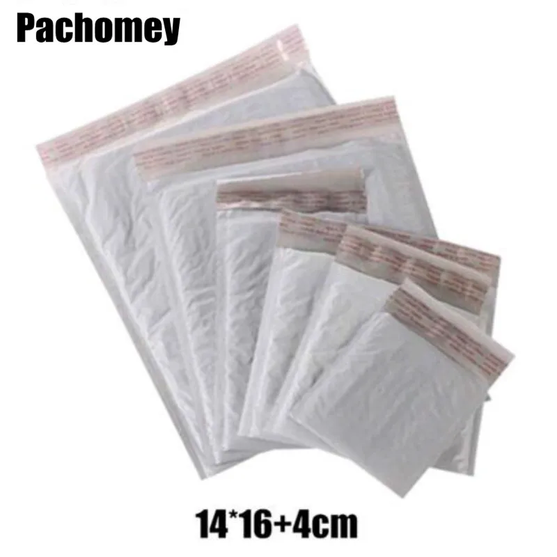 14*16+4cm 20pcs/lot Waterproof Bubble Packaging For Transportation Post