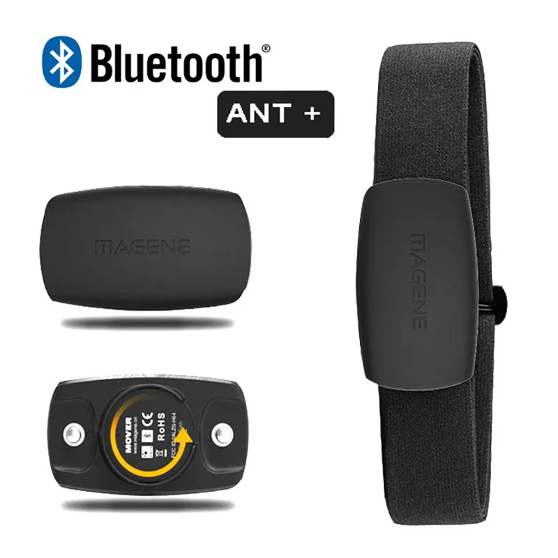 Magene монитор сердечного ритма Bluetooth 4,0 ANT+ датчик для GARMIN Bryton IGPSPORT компьютер Бег Спорт ж/нагрудный ремень MHR10 обновление