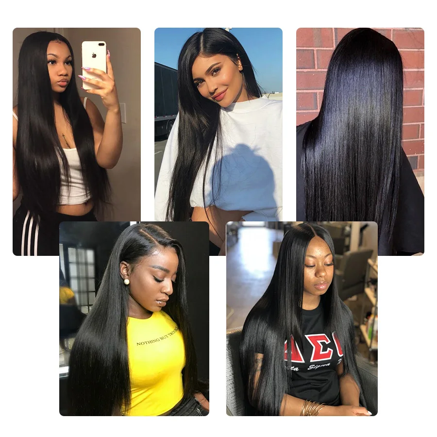 Brazilian-Hair-Weave-Bundles-With-Closure-Straight-Hair-Bundles-With-Closure-Human-Hair-Bundles-With-Closure
