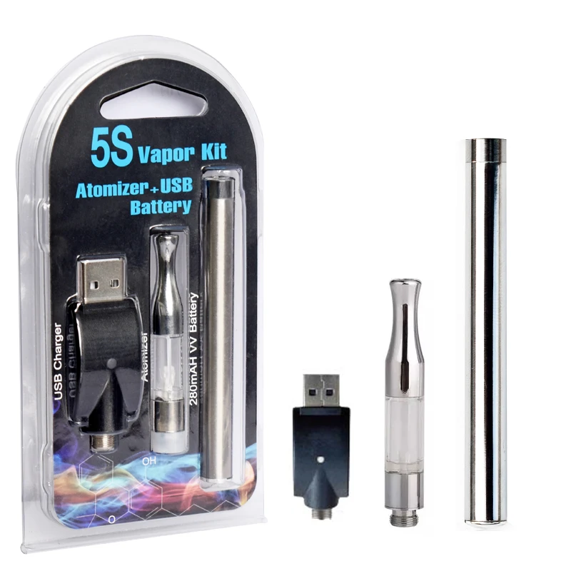 Original O pen Electronic Cigarettes Mjtech 5S Vapor Mini Kit 280mah Chargeable build in battery 0.30.5ml G2 Atomizer Vaporizer (7)