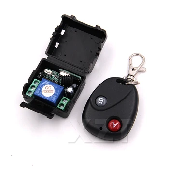 

1PCS 433MHz Universal Wireless Remote Switch Control DC 12V Button On / Off RF Switch NEW Transmitter high quality Receiver