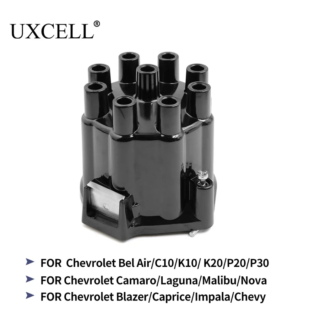 

UXCELL C349 19106458 Auto Car Ignition Distributor Cap For Chevrolet Chevy For Chevelle Caprice Bel Air C10 C20 For Suburban