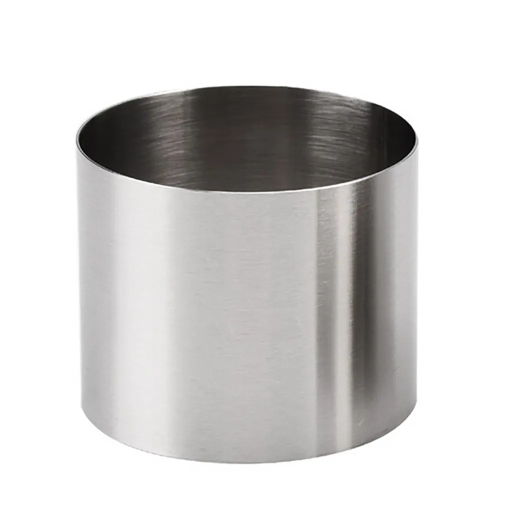 

Cookies Mould Cake Mold Fruit Cutter Mould Stainless Steel Round Circle Cookie Mold Mousse Cake Ring Baking Pastry Tool 1J2