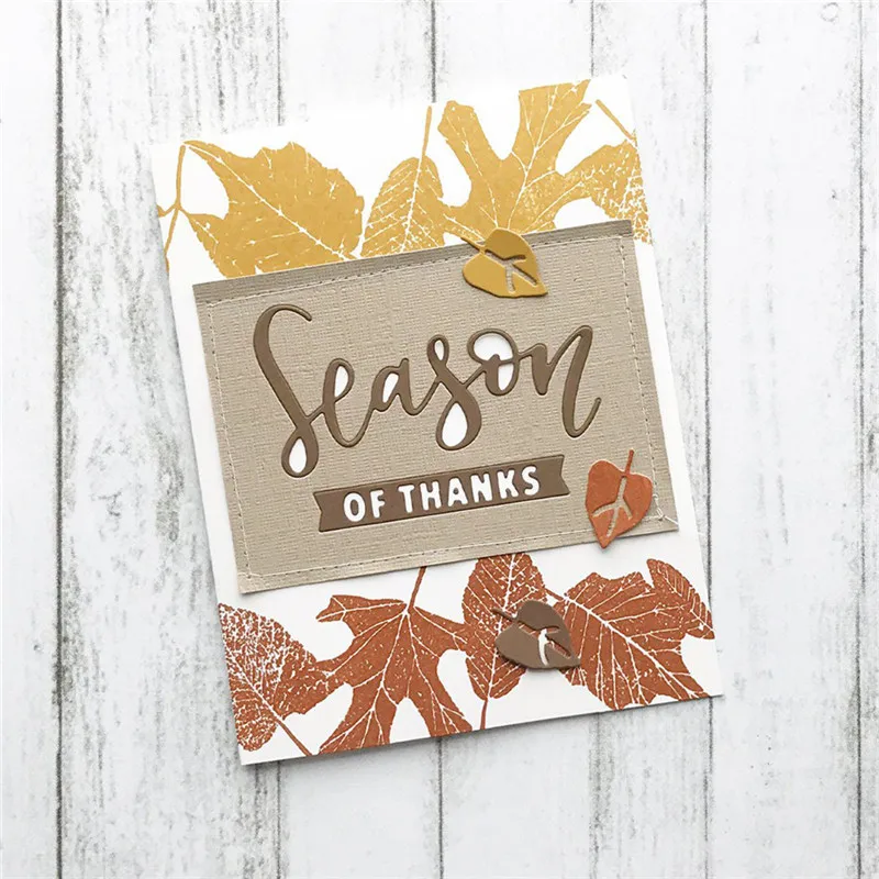 

Season Cheer Letter Metal Cutting Dies New 2019 for Dies Scrapbooking Letter Craft Dies Alphabet Card Making Album Embossing Die