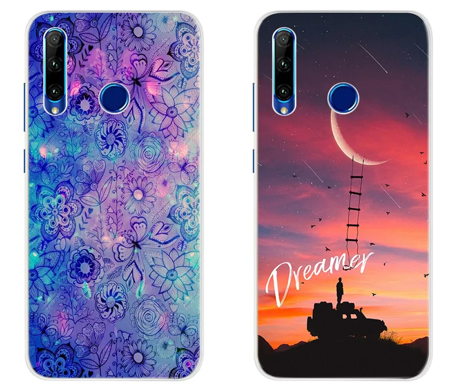 Чехол для Honor 10i, мягкий силиконовый чехол с мультипликационным принтом для Huawei Honor 10i HRY-LX1, HRY-LX1T, задняя крышка, чехол для телефона Honor 10i 10 i 6,21"