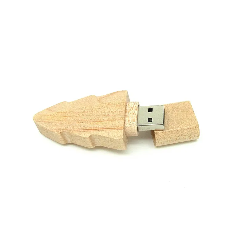 Высококачественная Деревянная Рождественская елка usb флэш-накопитель Флешка 4 ГБ 8 ГБ 16 ГБ 32 ГБ реальная емкость Флешка в подарок usb 2,0