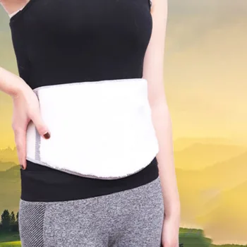 

Quality Cashmere Thermal Protection Lumbar Back Belt Waist Support Winter Thick Belts Brace Double Banded Adjustable
