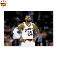 DIY Цифровая живопись, Баскетбол NBA звезда популярный плеер, Джеймс декоративная живопись NBA история, лучшие десять стрелок