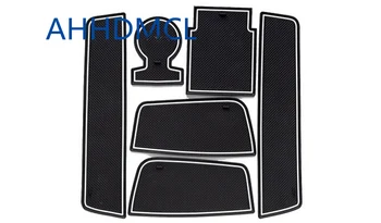 

AHHDMCL Non-Slip Car Door Gate Slot Mats Cup Armrest Storage Pad Mat For Citroen C5 2013 2014 2015