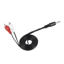 Mini 3.5mm Plug Jack to 2 RCA Male Music Stereo Audio Y adapter Adaptor Cable Kabel Cord AUX for Mp3 Pod Phone TV Sound Speakers Mini 3.5mm Plug Jack to 2 RCA Male Music Stereo Audio Y adapter Adaptor Cable Kabel Cord AUX for Mp3 Pod Phone TV Sound Speakers