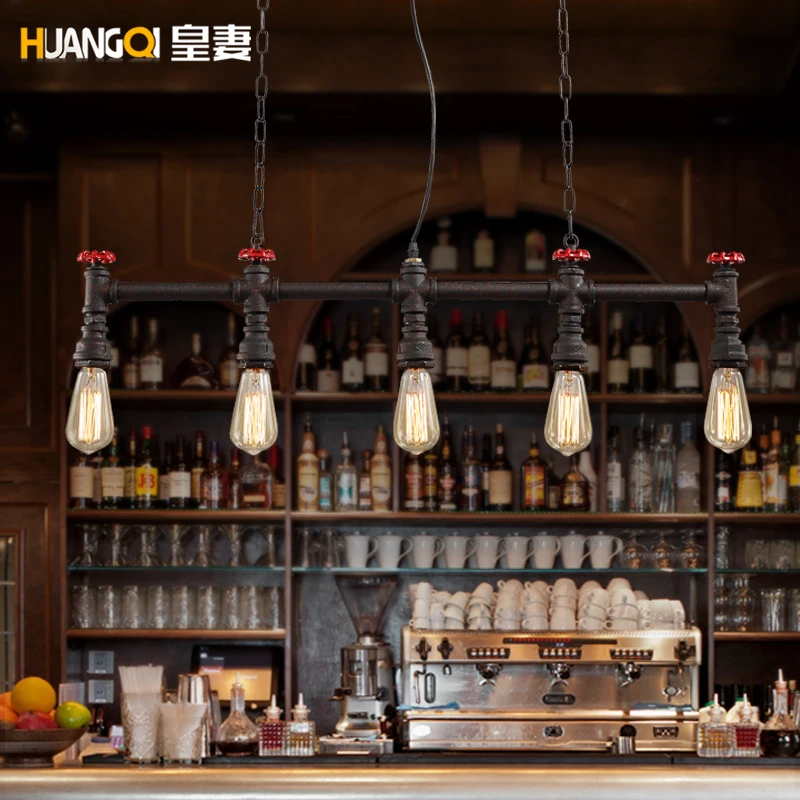 

Huang's wife personality cafe bar wind pipe industry diffuse loft retro iron bar
