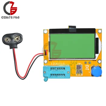 

Mega328 M328 LCR-T4 12864 LCD Digital Transistor Tester Meter Backlight Diode Triode Capacitance ESR Meter MOS/PNP/NPN L/C/R