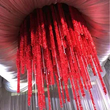 Искусственный цветок глицинии лоза шёлковая Гортензия ротанга DIY Свадьба День Рождения украшения стены фон цветы