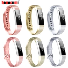 Smart Watch Strap Band Para Fitbit Alta HR/Silicone Para Fitbit Fitbit Alta Rosa de Ouro Prata Alta Substituição de RH banda Correas