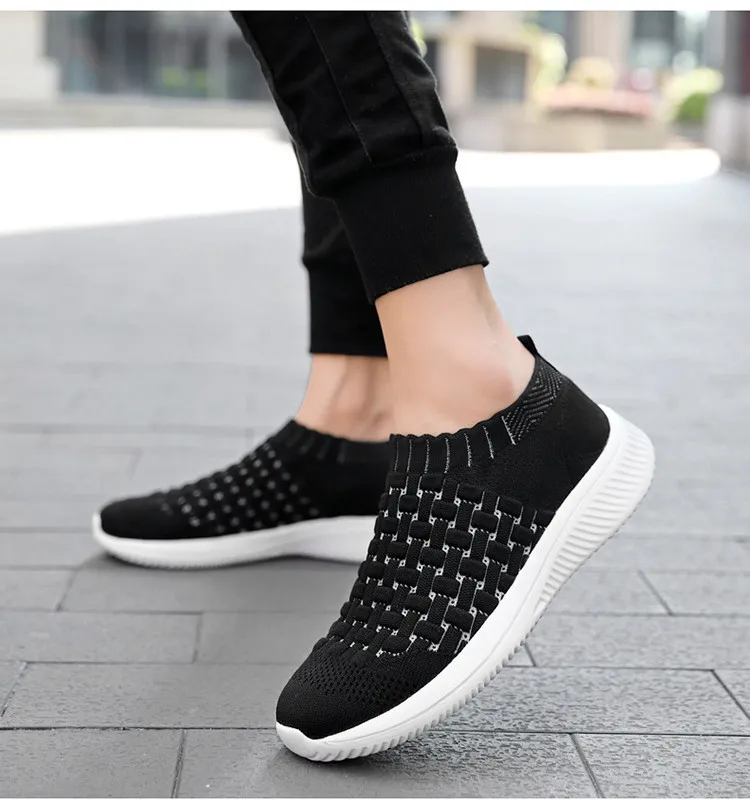 RS 1938-2019 New Spring Autumn Women's Shoes Flying Woven Womans Sneakers-12