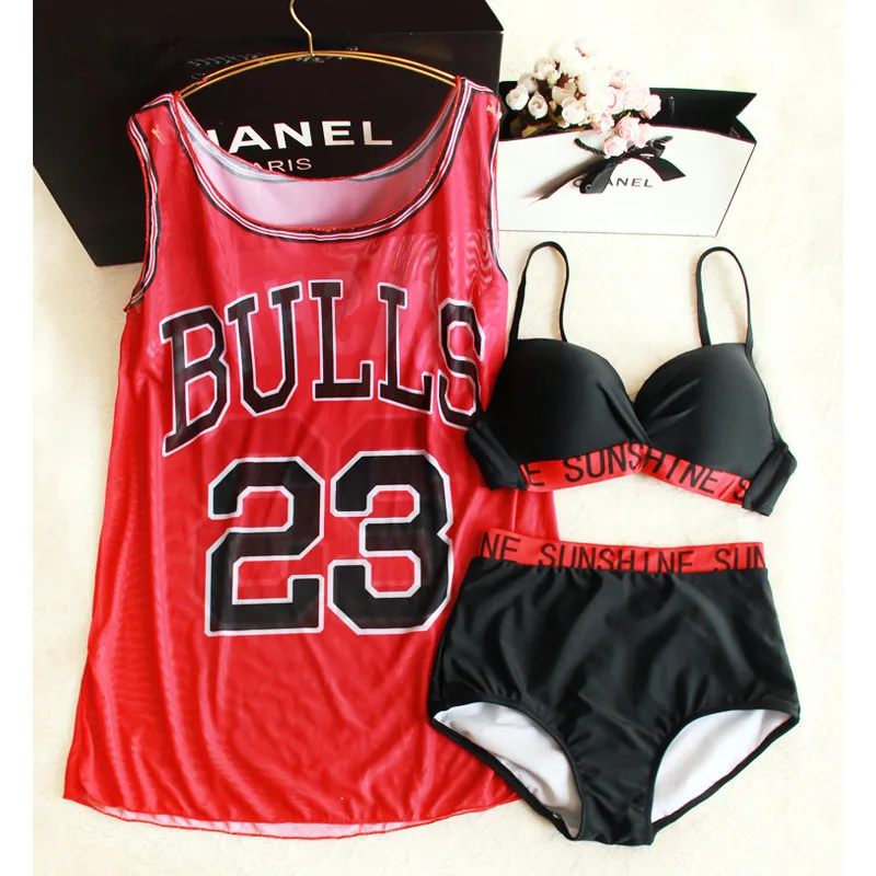 sporty high waisted bikini