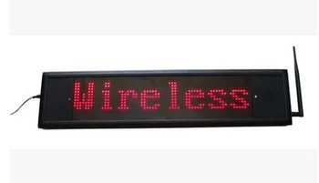 

Free shipping! Text message screen receiver, POCSAG Paging system LED text display, pager restaurant, queue wireless pager