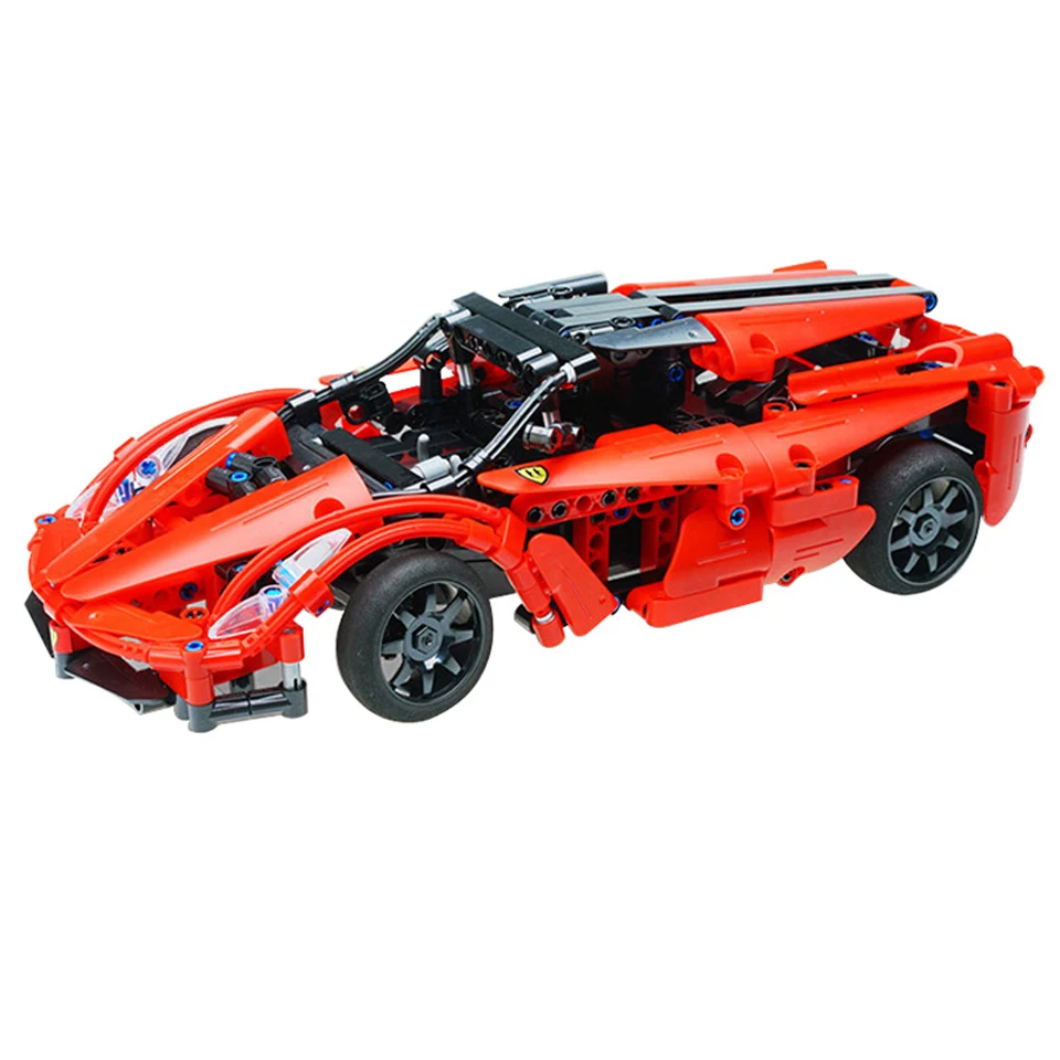 Technic красный RC пульт дистанционного управления Sportscar гоночный автомобиль