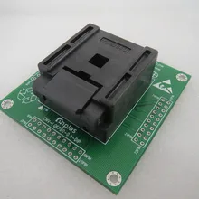 FPQ-80-0.4-01 LQFP80/DIP шаг 0,4 мм burn-в гнездо золотым покрытием IC Тесты ing сиденье Тесты разъем Тесты bench