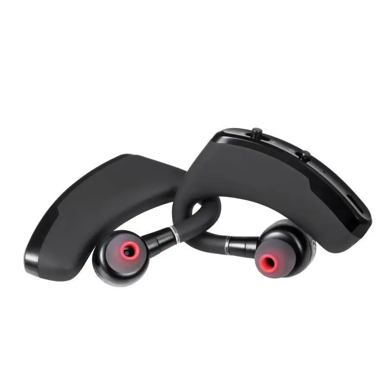

Wireless Dual-ear Business Bluetooth Headset Earbuds Stereo Bass Dynamic Music Headphone USB Charging Earpiece For Smart Phone